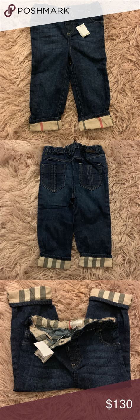 authentic Burberry jeans